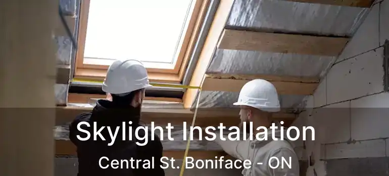  Skylight Installation Central St. Boniface - ON