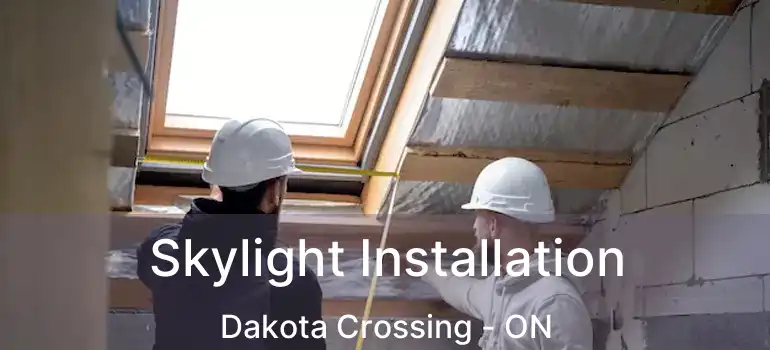  Skylight Installation Dakota Crossing - ON