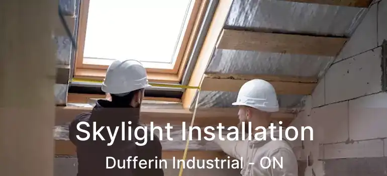  Skylight Installation Dufferin Industrial - ON
