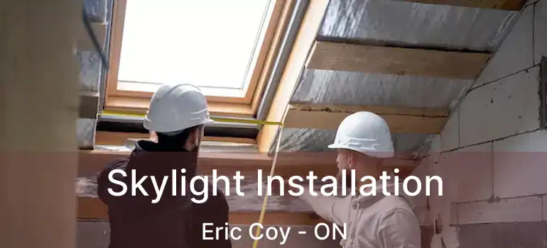  Skylight Installation Eric Coy - ON