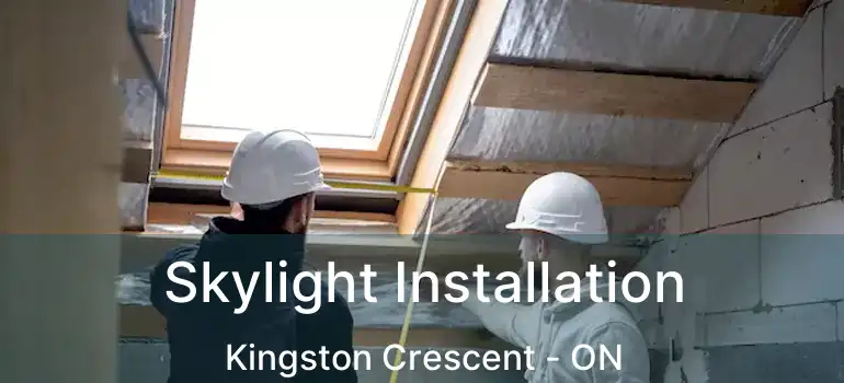  Skylight Installation Kingston Crescent - ON