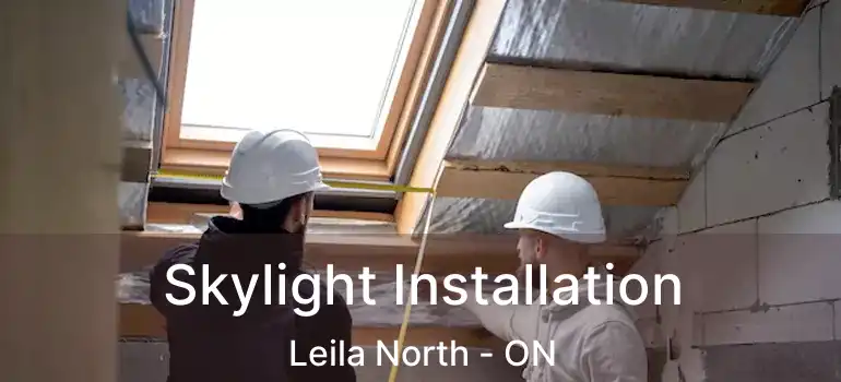  Skylight Installation Leila North - ON