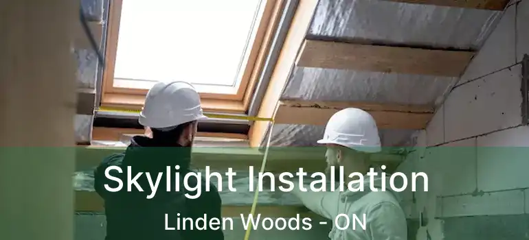  Skylight Installation Linden Woods - ON