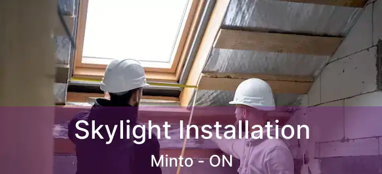  Skylight Installation Minto - ON