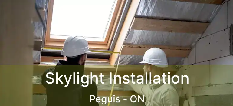  Skylight Installation Peguis - ON