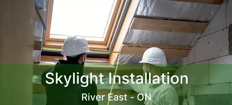  Skylight Installation River East - ON