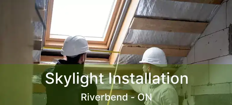  Skylight Installation Riverbend - ON