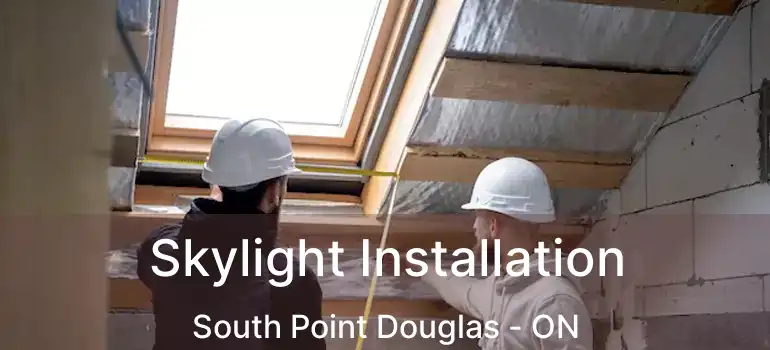  Skylight Installation South Point Douglas - ON