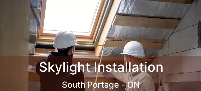  Skylight Installation South Portage - ON