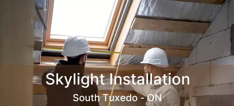  Skylight Installation South Tuxedo - ON