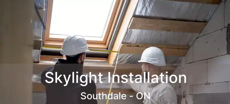  Skylight Installation Southdale - ON