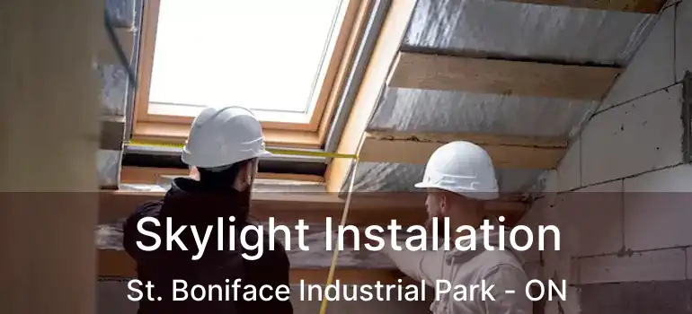  Skylight Installation St. Boniface Industrial Park - ON