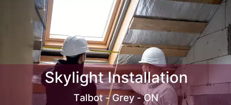  Skylight Installation Talbot - Grey - ON