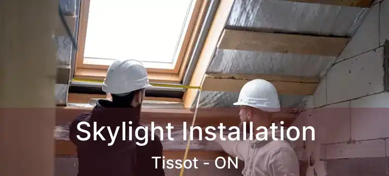  Skylight Installation Tissot - ON