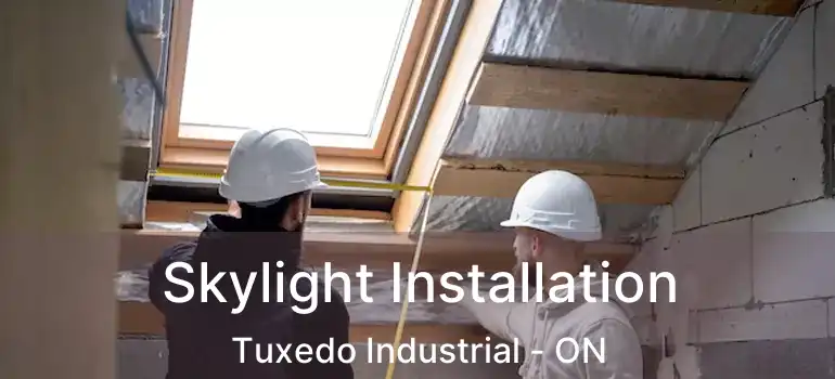  Skylight Installation Tuxedo Industrial - ON