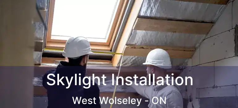  Skylight Installation West Wolseley - ON