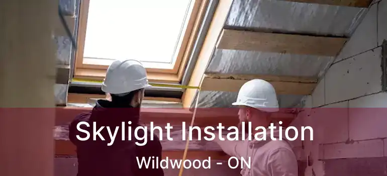  Skylight Installation Wildwood - ON