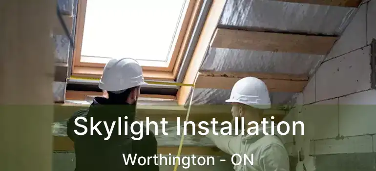  Skylight Installation Worthington - ON