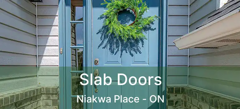  Slab Doors Niakwa Place - ON