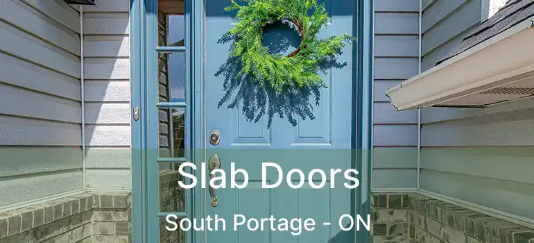  Slab Doors South Portage - ON