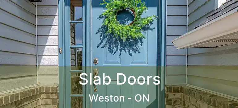  Slab Doors Weston - ON