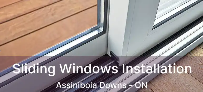 Sliding Windows Installation Assiniboia Downs - ON