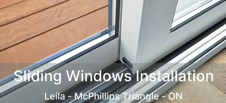  Sliding Windows Installation Leila - McPhillips Triangle - ON