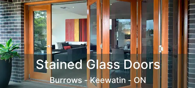  Stained Glass Doors Burrows - Keewatin - ON