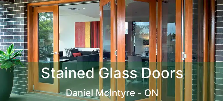  Stained Glass Doors Daniel McIntyre - ON