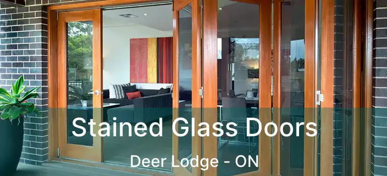  Stained Glass Doors Deer Lodge - ON