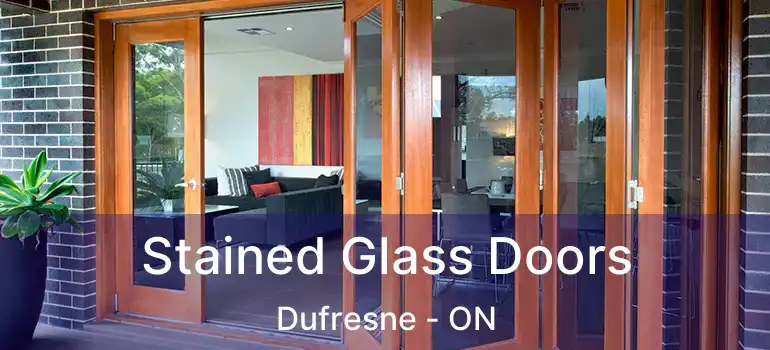  Stained Glass Doors Dufresne - ON