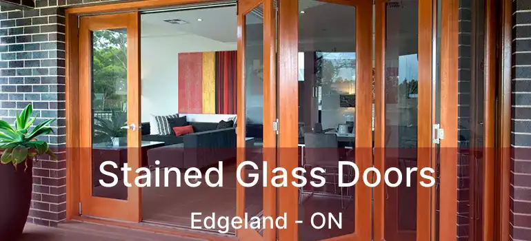  Stained Glass Doors Edgeland - ON