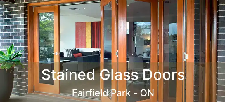  Stained Glass Doors Fairfield Park - ON