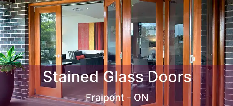  Stained Glass Doors Fraipont - ON
