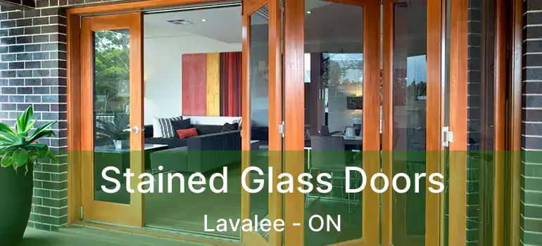  Stained Glass Doors Lavalee - ON
