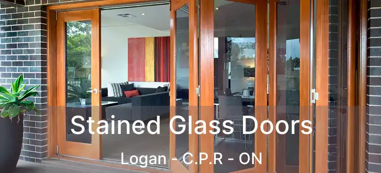  Stained Glass Doors Logan - C.P.R - ON