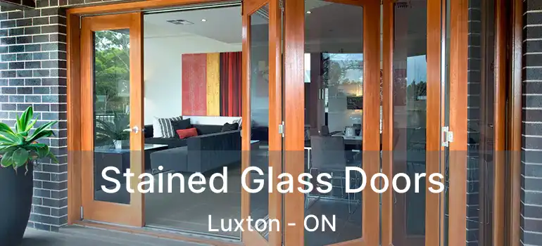  Stained Glass Doors Luxton - ON