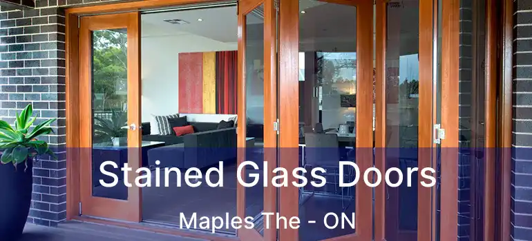  Stained Glass Doors Maples The - ON