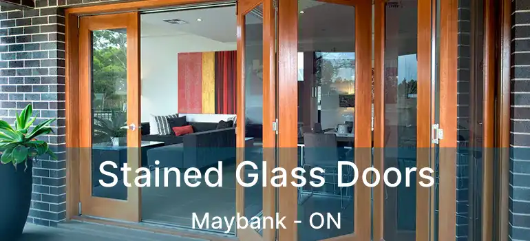  Stained Glass Doors Maybank - ON
