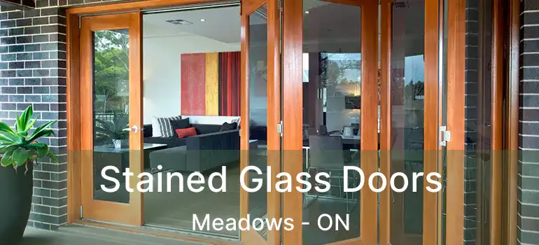  Stained Glass Doors Meadows - ON