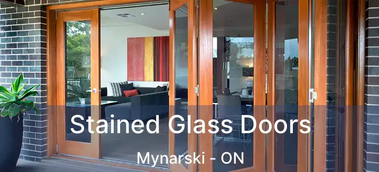  Stained Glass Doors Mynarski - ON