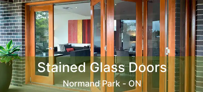  Stained Glass Doors Normand Park - ON