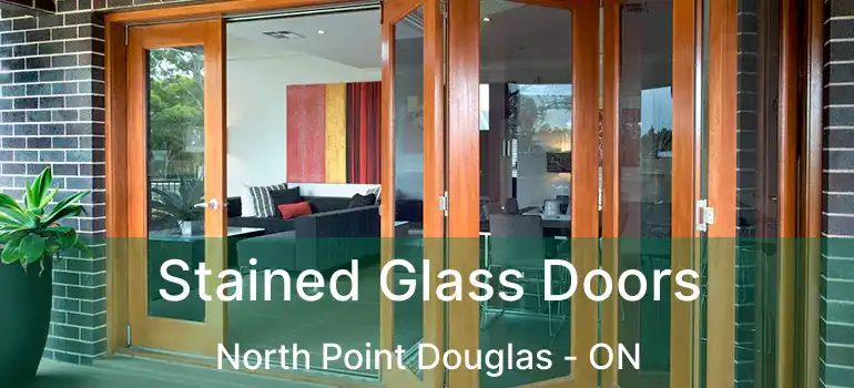  Stained Glass Doors North Point Douglas - ON