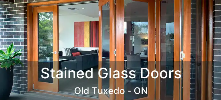  Stained Glass Doors Old Tuxedo - ON