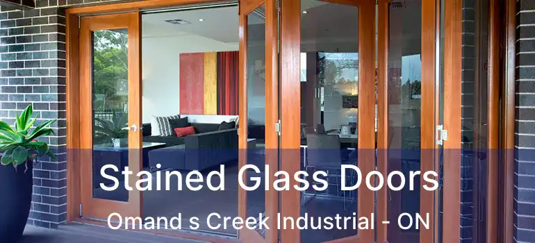  Stained Glass Doors Omand s Creek Industrial - ON