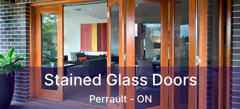  Stained Glass Doors Perrault - ON