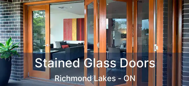 Stained Glass Doors Richmond Lakes - ON