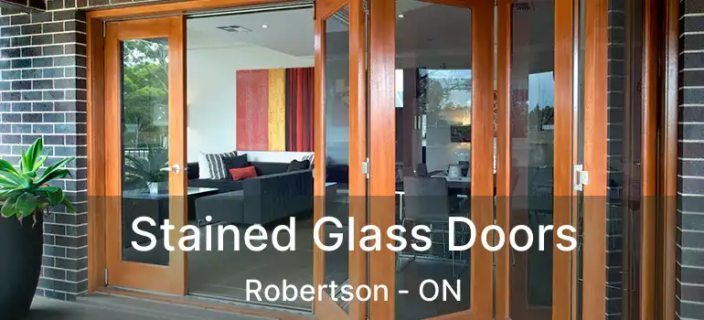  Stained Glass Doors Robertson - ON