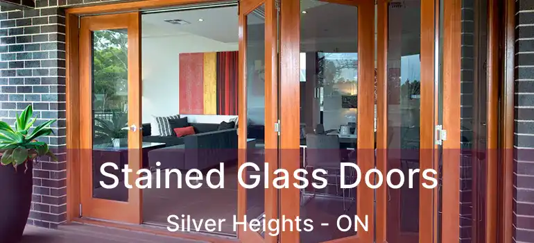  Stained Glass Doors Silver Heights - ON