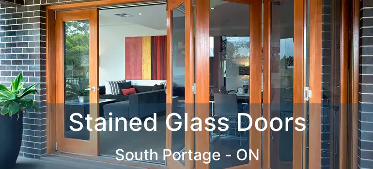  Stained Glass Doors South Portage - ON